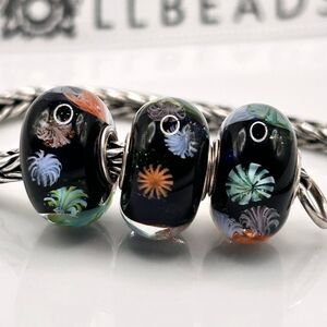 TROLLBEADS New Year Celebration LAA 925S NEW w/Tags 2021 Fireworks $per Bead